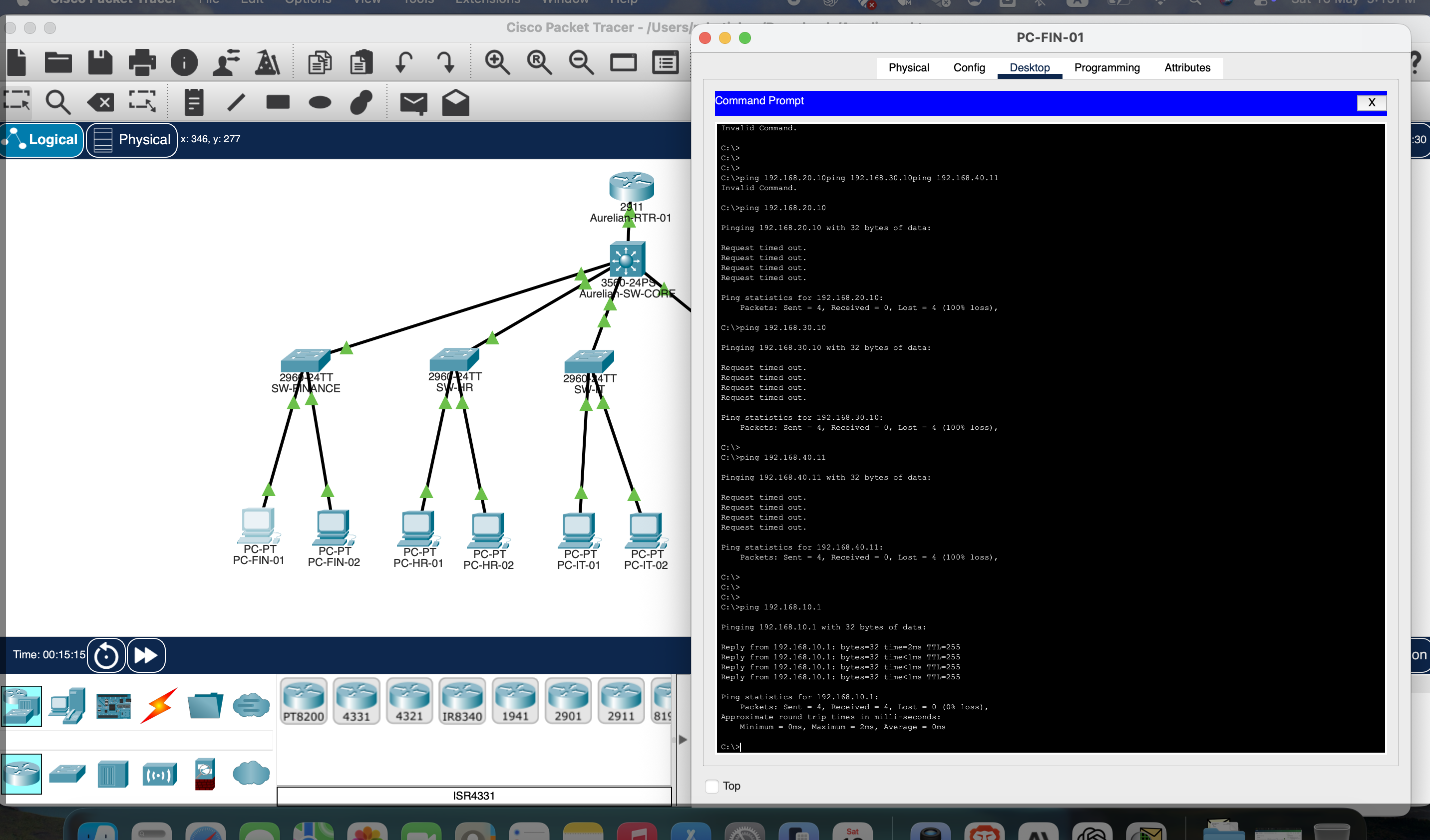 Packet Tracer troubleshooting screenshot 07