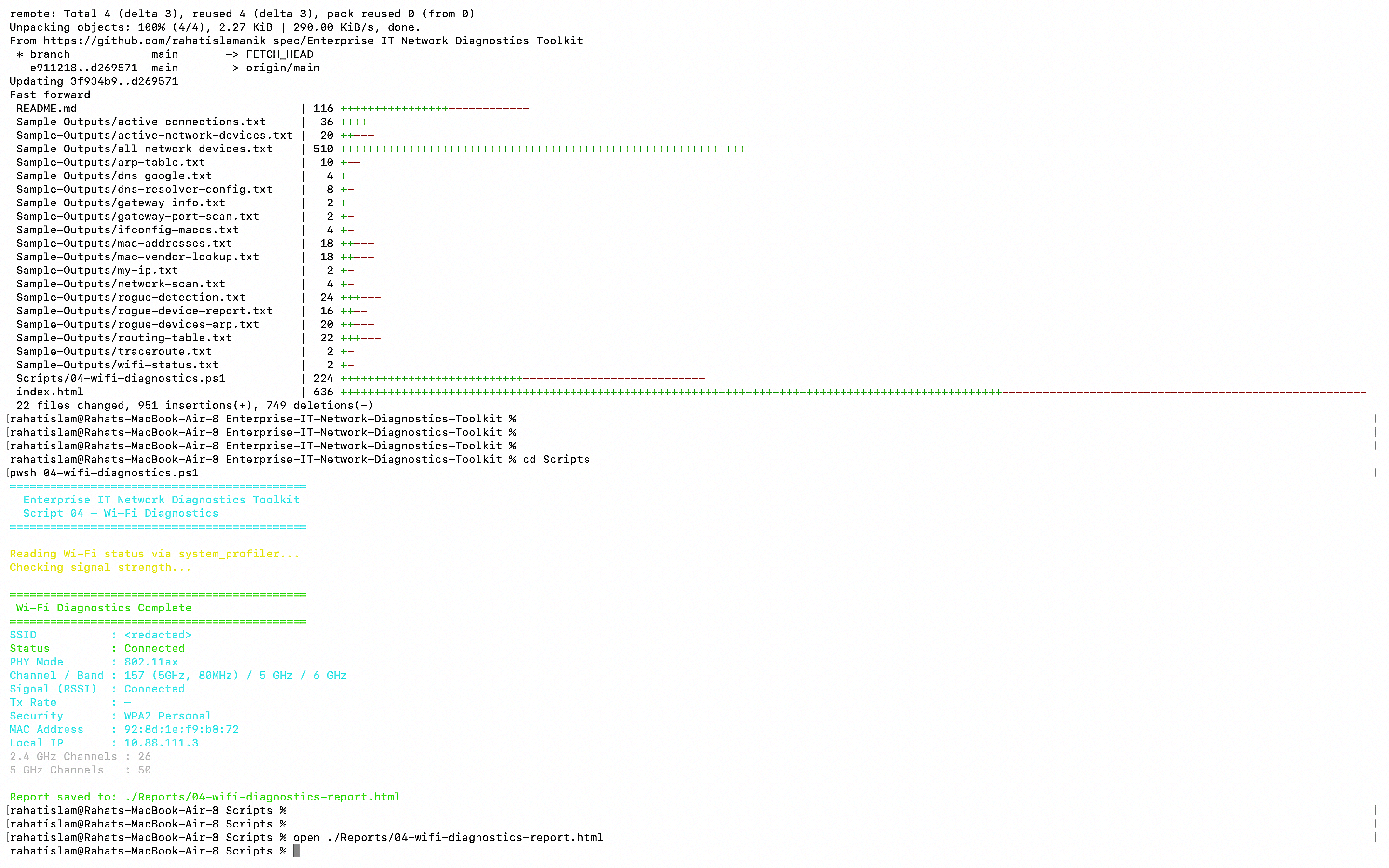 Wi-Fi Script