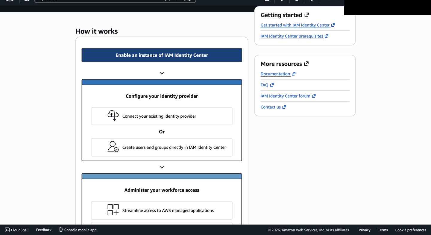 Step 7 · Users and groups section