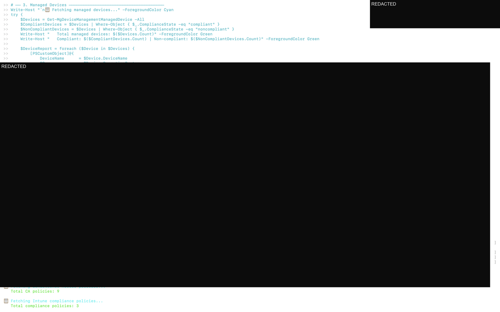 Script Execution