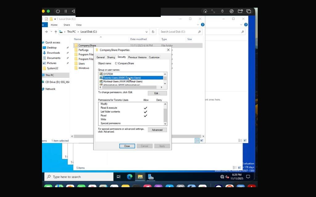 DHCP installation warning — static IP required before proceeding