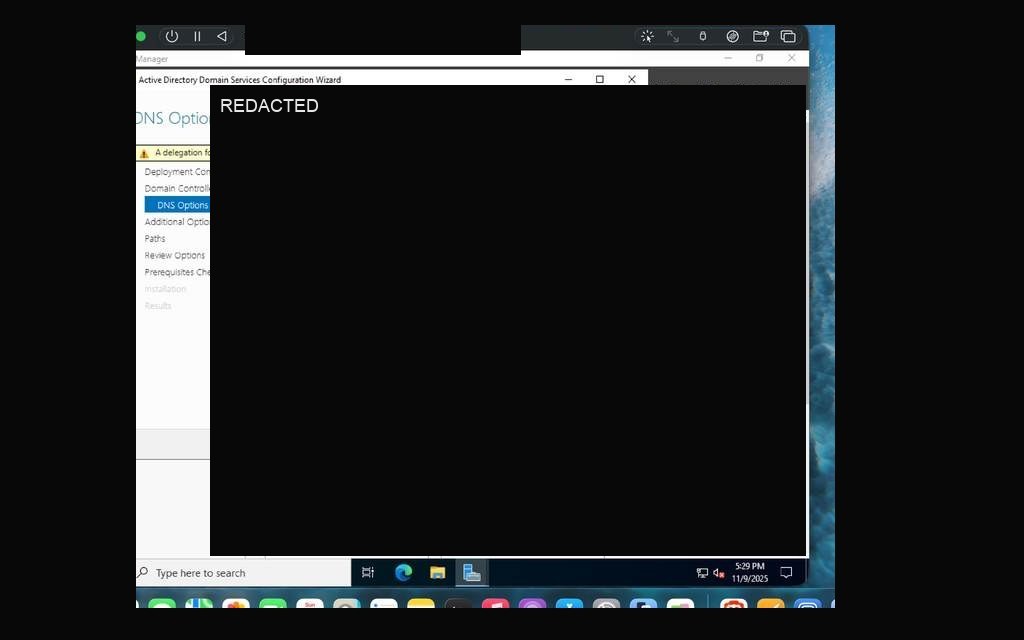 New Scope Wizard — primary lab scope named and described