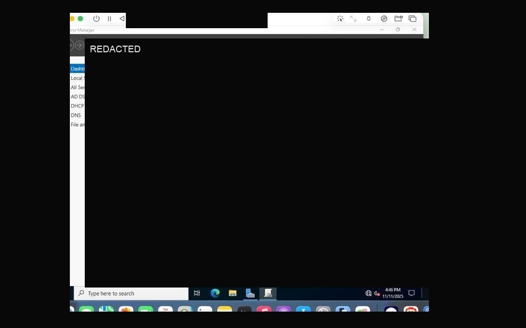 Montreal OU and Computers sub-OU structure confirmed
