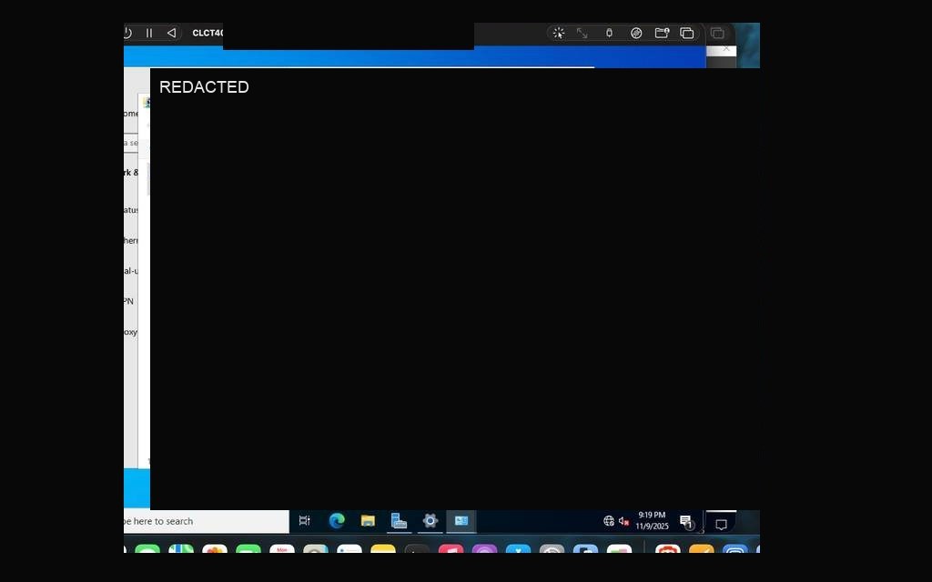 Ping to domain controller — successful, network confirmed